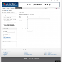 Contact page