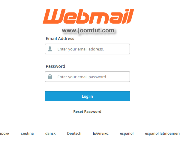 Your Webmail Login