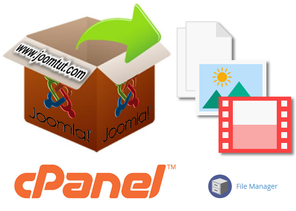 How to upload and extract Joomla! installation package on cPanel shared hosting