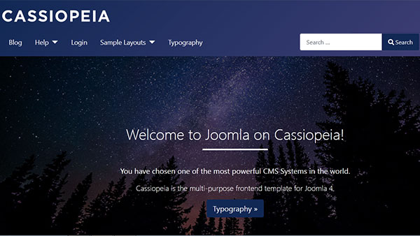 How to create a Joomla! website quickly
