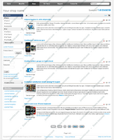 News page layout